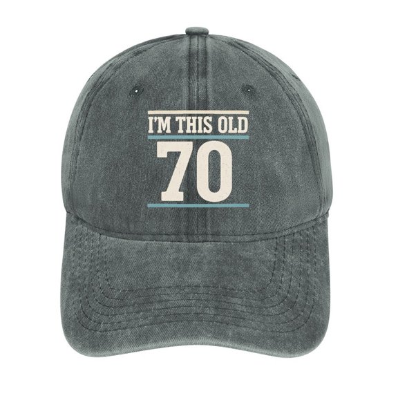 Im This Old Gray Baseball Cap for Men Women, Adjustable Snapback Hats Cotton Hat