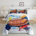 thumbnail image 1 of Ensemble de Literie Football pour Garçons, Taille Complète, Enfants Adolescents, Sports, Chambre, 1 of 5
