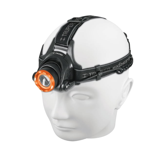 Linterna tipo minero 4 pilas AA, 800 lúmenes, 1 LED, Expert Expert Truper LI-CA-800X