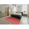 thumbnail image 4 of Ahgly Company Indoor Rectangle Patterned Ferrari Red Area Rugs, 4' x 6', 4 of 6