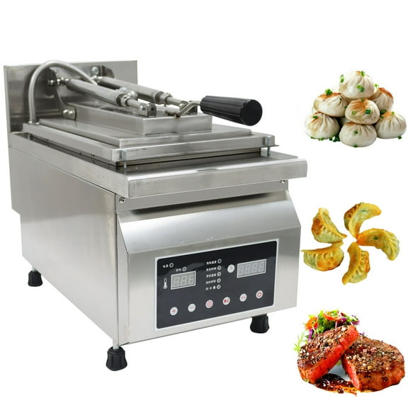 Automatic Frying Machine Fried Steam Dumpling Maker Beef Frying Machine 220V