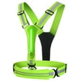 thumbnail image 1 of Likrtyny Chaleco Reflectante LED Equipo para Correr 3 Modos para Mujeres Hombres Y (verde), 1 of 9