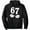 Black, variant on Gen Alpha 67 Meme Hoodie - Six Seven Funny Slang Pullover, School & Casual Streetwear