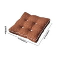thumbnail image 3 of Clearance Seat Cushions Outdoor, Seat Pad Dining Room Cushions, 16x16 in Chair Pillow Chair Office Cushion, Office Seat Cushion Chair Pillows(Coffee), 3 of 6
