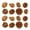 Assorted Color, variant on MasteelfCA 100 Pcs Wooden Pine Cone Artificial Pine Cone Decorative Pine Cone Xmas Decor