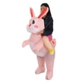 thumbnail image 4 of Inflatable Easter Bunny Costume - Fun Ride-On Rabbit for Kids, 31.5-47.2in Birthday Gift_Perfect Gift, 4 of 5