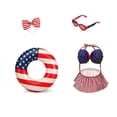 thumbnail image 6 of Ouuluon 4th of July Porch Goose Outfits Patriotic Easy Wear Porch Outfit, 23 inch USA Flag Themed Decor Costume for Yard Garden Independence Day, 6 of 6