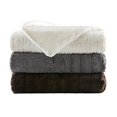 thumbnail image 2 of Premier Comfort Arctic Ultra Plush Down Alternative Throw Ivory 50x60, 2 of 3