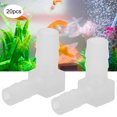 thumbnail image 4 of Joint de Réservoir de Poissons, 20pcs Aquarium 90°coude Raccords de Tuyau d'Air Aquarium Joint Conception Élevée, 4 of 12