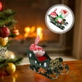 thumbnail image 2 of Gymnture 1 Set DIY Sleigh Decoration Holiday Desktop Sleigh Ornament Christmas Decoration, 2 of 7