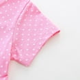 thumbnail image 6 of Kogui Dresses for Girls Toddler Girl Baby Heart Fly Sleeve Mesh Layered Princess Dress Little Girls Summer Tulle Dresses 3T 4T (Pink,3-4 Years), 6 of 6