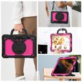thumbnail image 6 of for Samsung Galaxy Tab S8/S7 Case 11 inch, 360 Rotating Shockproof Cover with Stand, Handle, Shoulder Strap (SM-X700/SM-T870), Rose Panel, 6 of 7