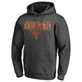thumbnail image 2 of Men's Heathered Charcoal Texas Longhorns Stencil Plane Pullover Hoodie, 2 of 3