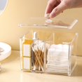 thumbnail image 4 of Cotton Swab Box Multifunctional Moisture-proof Convenient Cotton Swab Cotton Pad Organizer Box, 4 of 5