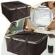thumbnail image 3 of Aislado de Alimentos Bolsa de comestibles Pizza Bolsa Calentador Picnic Cooler Bolsa de Transporte Bolsa de Comida Caliente Bebida (color del café), 3 of 8