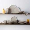thumbnail image 3 of Noritake ColorTrio Clay 16-Piece Coupe Dinnerware Set, Service for 4, 3 of 7
