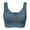 A-Blue, variant on Sports Bras for Women Mesh Gathered Plus Size Bra Yoga Hollow Out Exercise and Offers Back Support Everyday Underwear