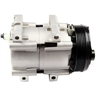 ECCPP A/C Compressor with Clutch Replacement for CO 101410C 1996 Compatible for Ford Bronco for F-250 for F-350 4.9L 5.0L