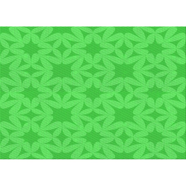 Ahgly Company Machine Washable Indoor Rectangle Transitional Lime Green Area Rugs, 8' x 12'