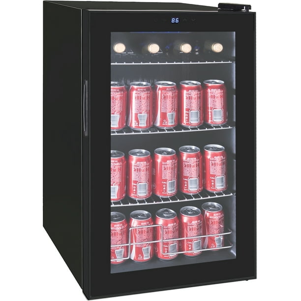 Frigidaire Beverage Center Black Fits 101 Cans or 24 Wine Bottles