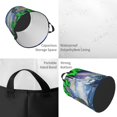 thumbnail image 4 of Cesta de lavandería plegable grande O-Mastar, organizador de ropa, impermeable, se puede usar para guardar ropa, hogar, regalos y juguetes, 4 of 8