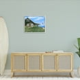thumbnail image 3 of Stupell Industries Cape House with Flag Landscape Painting White Framed Art Print Wall Art, 30 x 24, 3 of 9