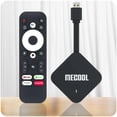 thumbnail image 2 of Android TV Stick 4K Ultra HD Streaming Apps, Convertidor a Smart TV 4GB RAM 32GB ROM |Asistente de google y Chromecast incluido | Mecool KD2 Mecool KD2, 2 of 6