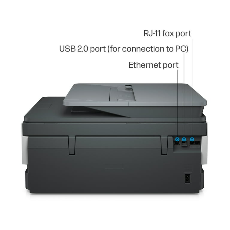 All-in-One with Wireless Printer Free 6 Instant Months 8022e HP+ Ink Inkjet - OfficeJet HP Color