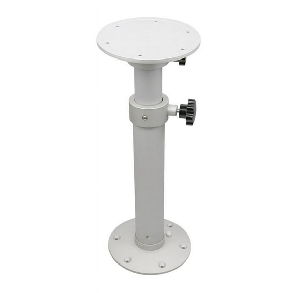 Adjustable Table Pedestal Detachable Table Base Stand Leg Base Mount -Frame Aluminum Alloy Table Base for RV Boat Yacht