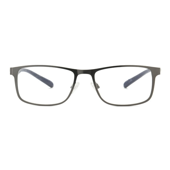 Ironman Rectangle Black Reader Eyeglass 1.25