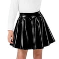 thumbnail image 2 of QSAWXQZ Girls Party Skirt Sequin Elastic Waist a Line Built-in Shorts Ruched Mini Pull-on Skirt 8-9 Years, 2 of 6