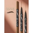 thumbnail image 4 of 2-in-1 Microblading Eyebrow Pen Last All-Day Eyebrow Pencil Magical Waterproof Eye Brow Pencils with 4-Fork-Tip & Precise Brush-Tip for Natural Hair Like Strokes (Gray), 4 of 10