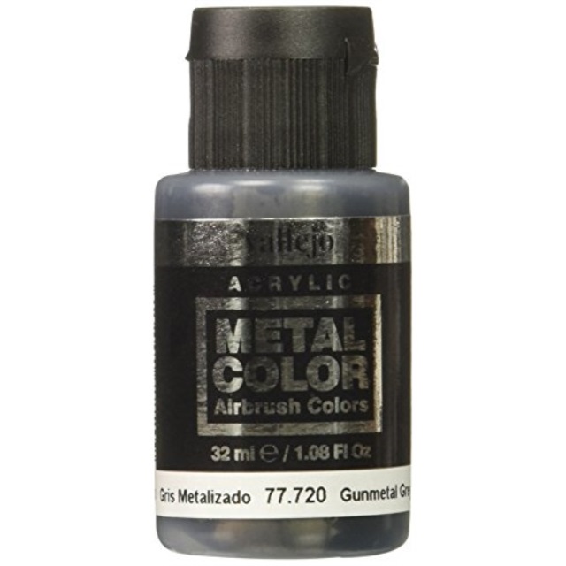 vallejo gunmetal grey metal color 32ml paint