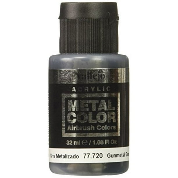 vallejo gunmetal grey metal color 32ml paint