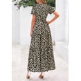 thumbnail image 2 of Vestido PRETTYGARDEN 2025 Boho Floral Maxi de Verano XXL, 2 of 4