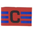 thumbnail image 2 of Player Leader Fútbol Capitán Brazalete Nylon Soccer Group Brazalete (Rojo), 2 of 4