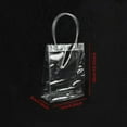 thumbnail image 3 of Ikeay Storage Bag Clearance! Clear Tote Bag Pvc Transparent Shopping Bag Handbag Storage Gift Bag Case, Plastic Bag, 3 of 3