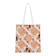 thumbnail image 1 of DouZhe Sacs d'Épicerie Réutilisables, Sac Fourre-Tout en Toile Polyester Léger pour la Rentrée, 15 Pouces x 16 Pouces, 1 of 6