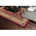 thumbnail image 3 of Concord Global 44104 3 ft. 11 in. x 5 ft. 7 in. Jewel Aubusson - Red, 3 of 3