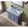 thumbnail image 4 of Ariel D043s-R Kensington 43" Free Standing Vanity Set - Grey, 4 of 7