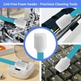 thumbnail image 3 of 100 Pcs Professional Square Foam Cleaning Swabs – Dust-Free, Lint-Free Foam Swab Sticks for Printer Head Cleaning, Electronics, Car Detailing, Optical Equipment, and Precision Instruments, 3 of 7