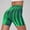 Green, variant on High Waist Gradient Tie Dye Biker Shorts Seamless Stretchy Workout Shorts for Gym Cycling Running Casual Daily Wear