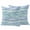 Green Blue, variant on 2 Pack Outdoor Waterproof Throw Pillow Covers,Oceans Style Striped Decorative Square Pillow Case Patio Pillowcases for Chair Couch Sofa 16x16in