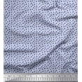thumbnail image 1 of Soimoi Blue Cotton Poplin Fabric Dogs & Paw Dog Decor Fabric Printed Yard 42 Inch Wide, 1 of 3