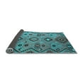 thumbnail image 2 of Ahgly Company Indoor Rectangle Southwestern Light Blue Country Area Rugs, 8' x 10', 2 of 4