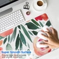 thumbnail image 4 of Long Mouse Pads for Desk,Pioneer Flower Floral Print Pattern Desk Mats on Top Of Desks, Desk Mouse Pad Extra Large with 3mm Non-Slip Base and Stitched Edge for Gaming,Office,Work,Home 31.5"x11.8", 4 of 6