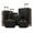 Black Brown 6set, variant on SONGMY Hardside, Lightweight Durable Suitcase Spinner Wheels, 20 Luggage, Ivory+ABS, 14/20 Inch