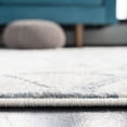 thumbnail image 4 of SAFAVIEH Amelia Floella Geometric Distressed Area Rug, Grey/Blue, 3' x 5', 4 of 9