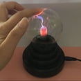 thumbnail image 2 of 3 Inch Magic Plasma Ball Lamp Touch Sensitive Plasma Ball Light for Parties Decorations Prop Home The Negative Ion Emitted By The Sphere Has The Function Of Fresh Air, 2 of 8