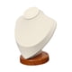 thumbnail image 3 of Soporte de exhibición para collares, soporte para busto de joyería, pendiente de maniquí, estante de cadena de almacenamiento, torre de collar para Beige y Bajo, 3 of 9